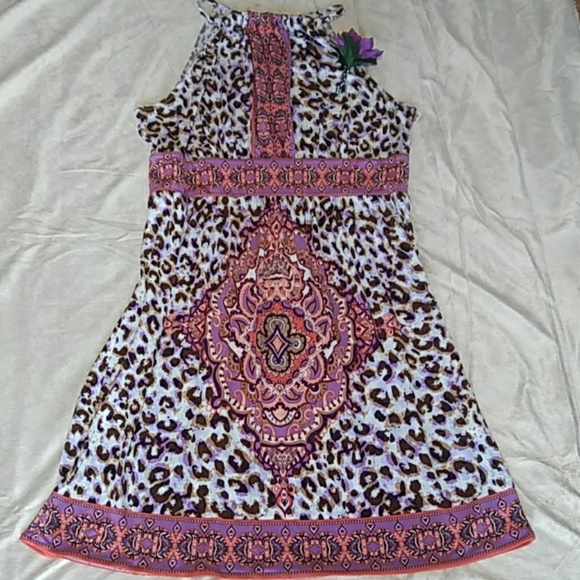 London Times Dresses & Skirts - London Times multicolored sleeveless dress
